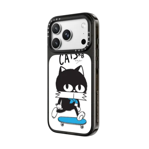 CATSK8 - iPhone 18 Pro - Impact Case MagSafe Compatible - Glossy