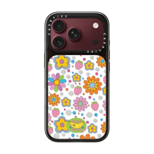 Flower Power - iPhone 18 Pro - Impact Case MagSafe Compatible - Glossy