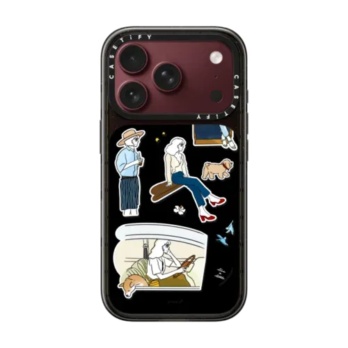 STARRY JOURNEY - iPhone 18 Pro - Impact Case MagSafe Compatible - Glossy