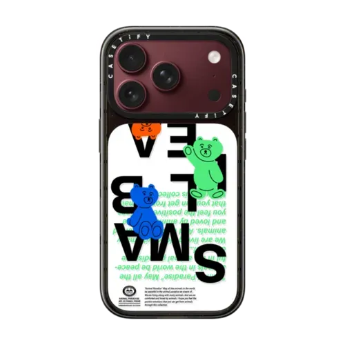 [Z-Flip] Animal Paradise no.10 small bear - iPhone 18 Pro - Impact Case MagSafe Compatible - Glossy