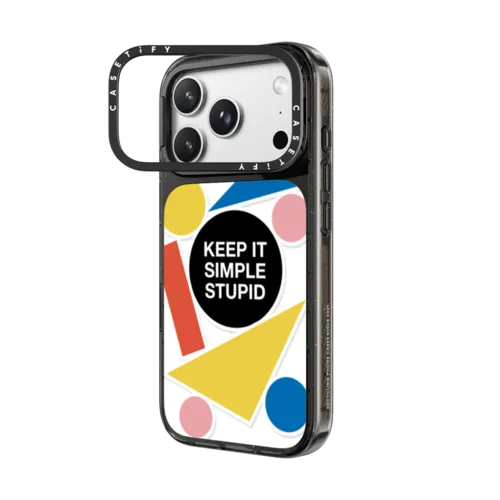 Keep it Simple - iPhone 18 Pro Max - Impact Ring Stand Case MagSafe Compatible - Glossy