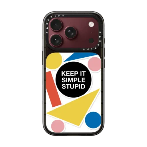 Keep it Simple - iPhone 18 Pro - Impact Case MagSafe Compatible - Glossy