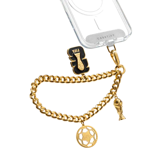 FIFA WORLD CUP 26 METAL CHAIN WRIST STRAP - -