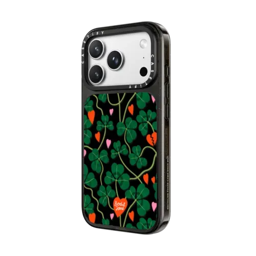 Clover Hearts - iPhone 18 Pro Max - Impact Case MagSafe Compatible - Glossy