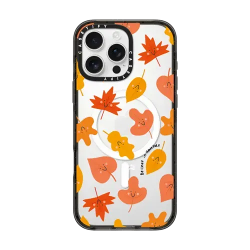 Leaves by Laura Jane Illustrations - iPhone 16 Pro Max - Impact Case MagSafe Compatible
