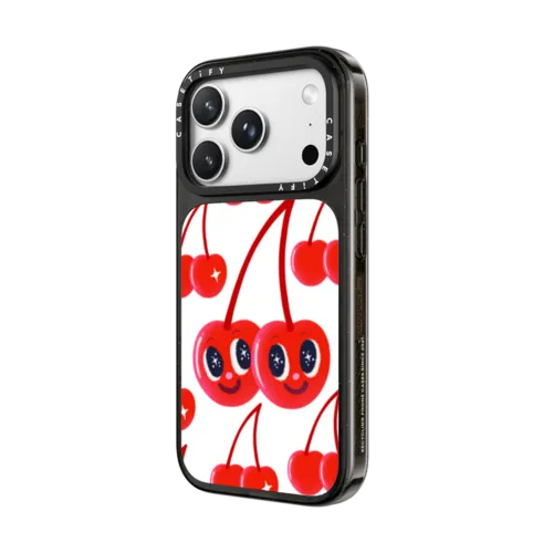 Cherry Love - iPhone 18 Pro Max - Impact Case MagSafe Compatible - Glossy