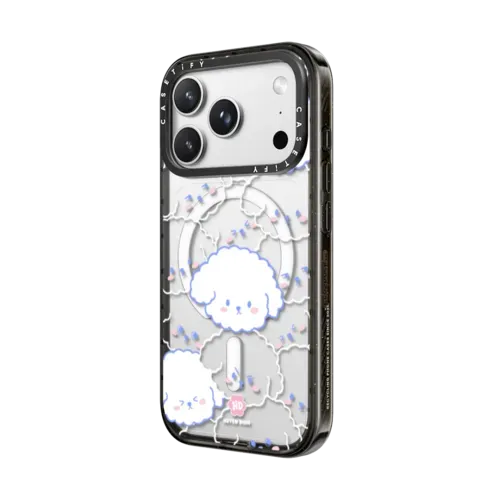 Bichon Bibo Dog Pattern - iPhone 18 Pro Max - Impact Case MagSafe Compatible