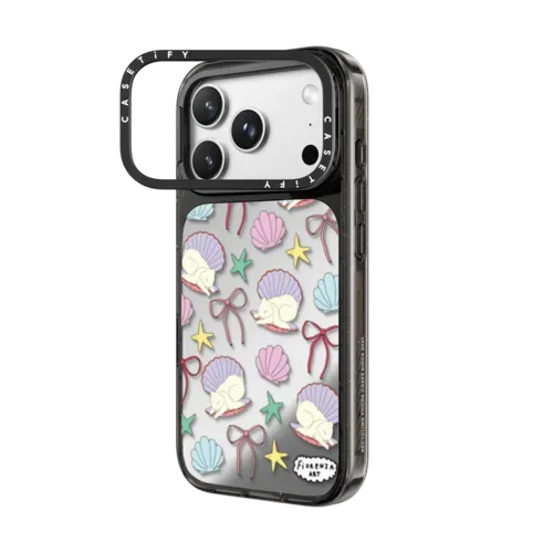 pearl bunny - iPhone 18 Pro Max - Impact Ring Stand Case - Mirror