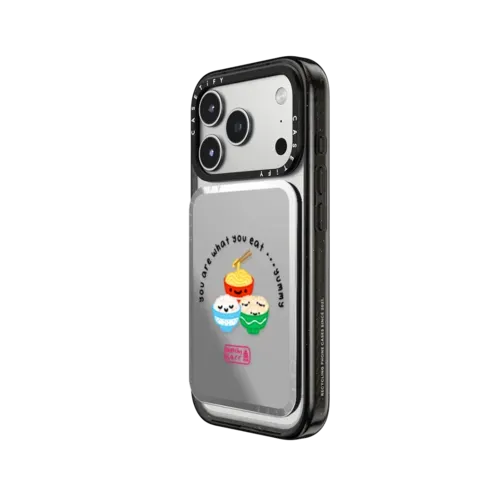 You Are What You Eat Carbs - Snappy Cardholder Stand - Snappy Mirror Cardholder Stand MagSafe Compatible