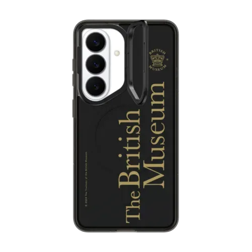 The British Museum Logo Case - Galaxy S26 - Impact Ring Stand Magnetic Case