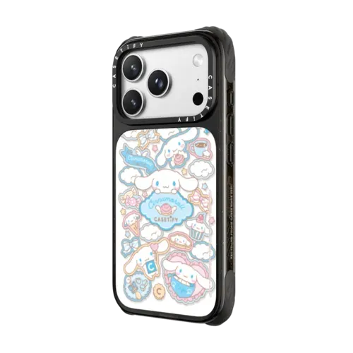 Cinnamoroll Lovely Cafe Sticker Case - iPhone 18 Pro Max - Ultra Impact Case MagSafe Compatible - Glossy