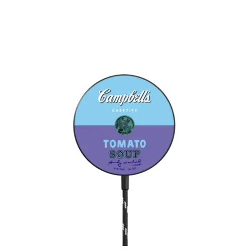 Campbell Magnetic Wireless Charger (Blue and Purple) - PowerThru Magnetic Wireless Charger MagSafe Compatible
