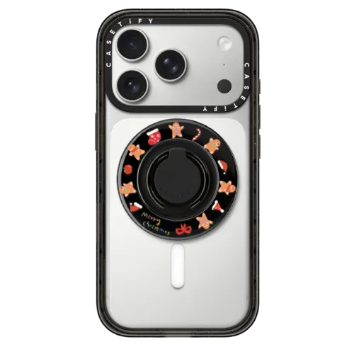 Gingerbread Man Snappy Ring Holder - Snappy Ring Holder MagSafe Compatible