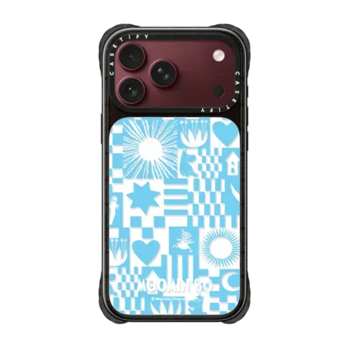 Moomin Puzzle Pattern Case - iPhone 18 Pro Max - Ultra Impact Case MagSafe Compatible - Glossy