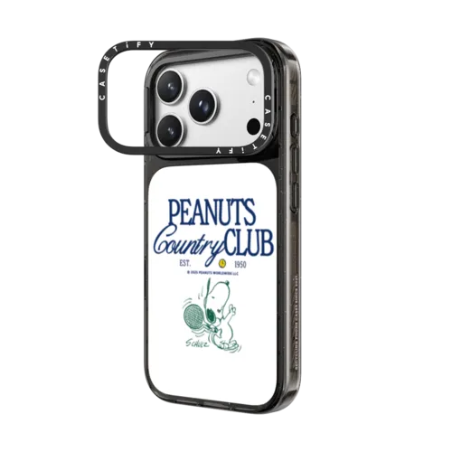 Peanuts Country Club Case - iPhone 18 Pro Max - Impact Ring Stand Case MagSafe Compatible - Glossy