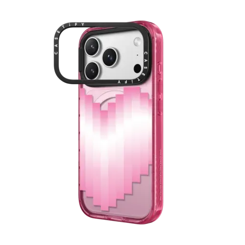 8-beat Heart - iPhone 17 Pro Max - Impact Ring Stand Case MagSafe Compatible