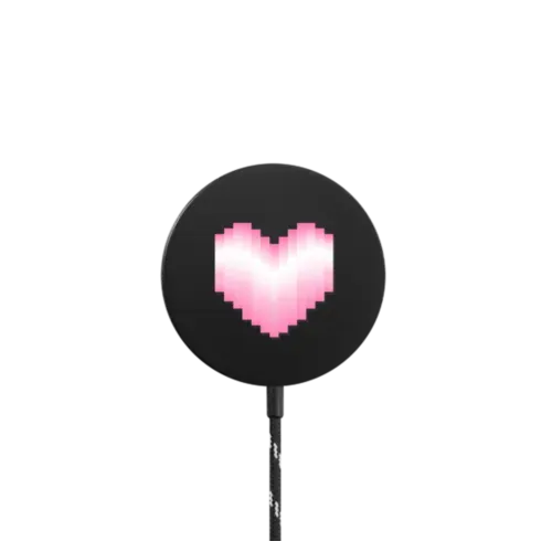8-beat Heart - PowerThru Magnetic Wireless Charger MagSafe Compatible