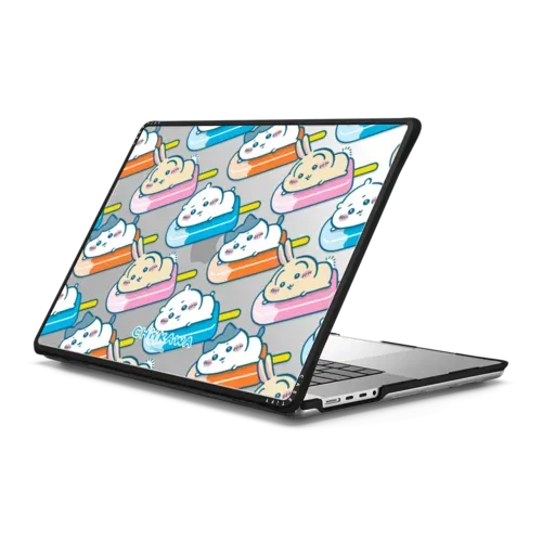 Chiikawa Chillin' Trio Ice Pop Laptop Case - MacBook Pro 16-inch (M1 - M5) - MacBook Impact Case