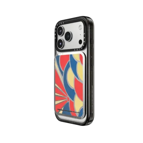 V&A Geometry Edit, Sun/Cloud Snappy Cardholder Stand - Snappy Mirror Cardholder Stand MagSafe Compatible