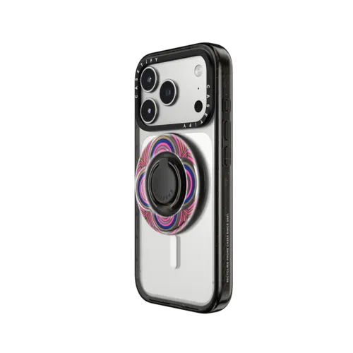 V&A Geometry Edit, Carnival 2 Ring Holder - Snappy Ring Holder - Snappy Mirror Ring Holder MagSafe Compatible