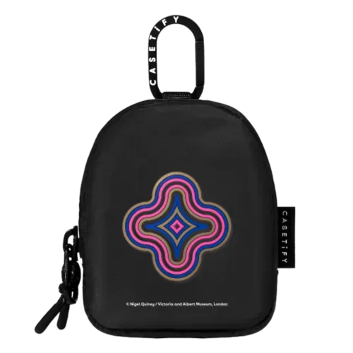 V&A Geometry Edit, Carnival 2 Earbuds Pouch