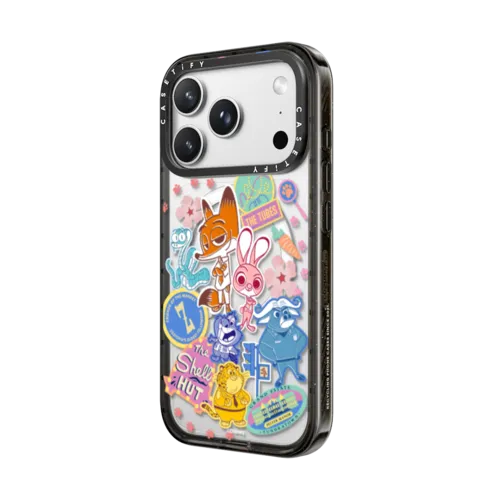 Zootopia 2 Stickermania Case - iPhone 18 Pro Max - Impact Case MagSafe Compatible