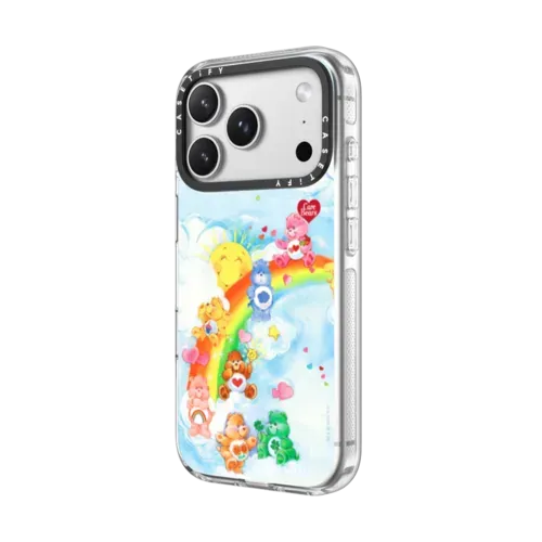 Care Bears Rainbow Dreams Case - iPhone 17 Pro Max - Impact Clear Case MagSafe Compatible