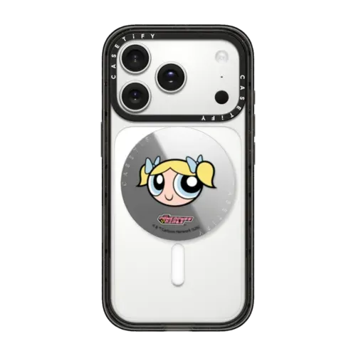 The Powerpuff Girls Bubbles Snappy Grip Stand - Snappy Mirror Grip Stand MagSafe Compatible