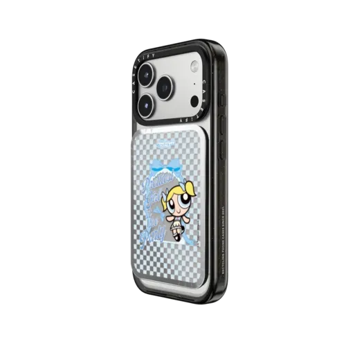 The Powerpuff Girls Bubbles Snappy Cardholder Stand - Snappy Mirror Cardholder Stand MagSafe Compatible