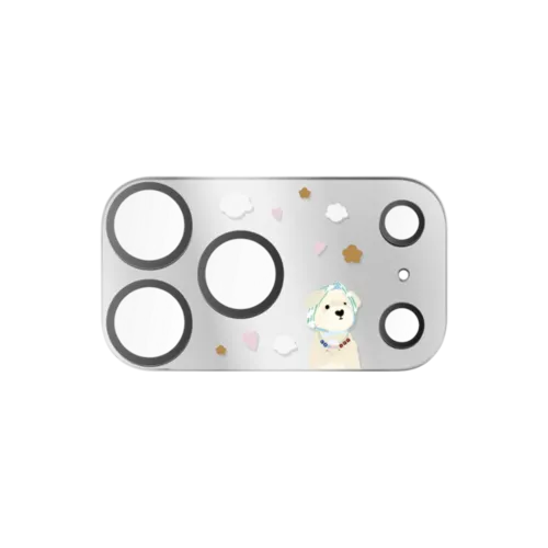 Bandana Poodle - iPhone 17 Pro Max (Lens Protector) - Mirror Camera Lens Protector