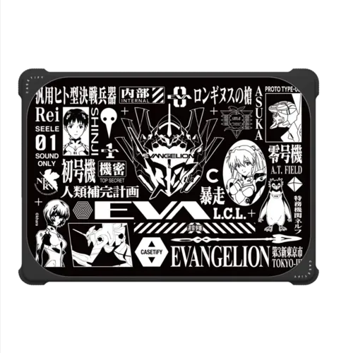 Evangelion 30th Anniversary Pattern Laptop Case - MacBook Pro 14-inch (M1 - M5) - MacBook Bounce Case