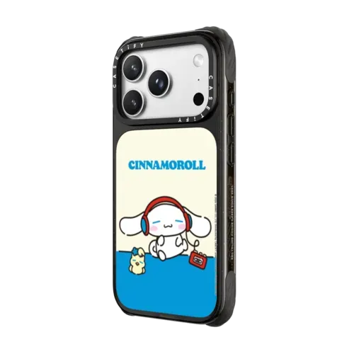 Sanrio Puppy Pals - Cinnamoroll Chilling Case - iPhone 18 Pro Max - Ultra Impact Case MagSafe Compatible - Glossy