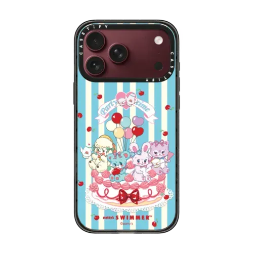 SWIMMER Berry Cake Phone Case - iPhone 18 Pro Max - Impact Case MagSafe Compatible