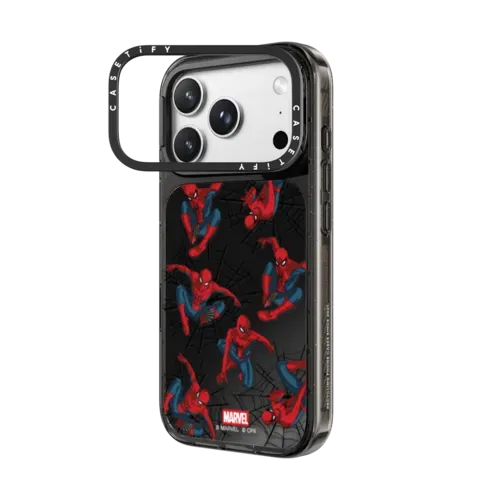 Spider-Man Medley Case (Dark version) - iPhone 18 Pro Max - Impact Ring Stand Case - Mirror