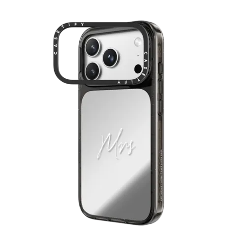Custom Phone Case - iPhone 18 Pro Max - Impact Ring Stand Case - Mirror