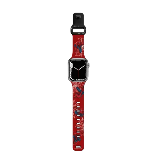 Spider-Man Pattern Watch Band (Red version) - Apple Watch Series 7-9 (45mm) - Impact Band