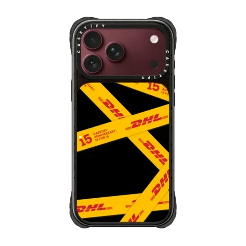 DHL Duct Taped Case - iPhone 18 Pro Max - Ultra Impact Case MagSafe Compatible - Glossy
